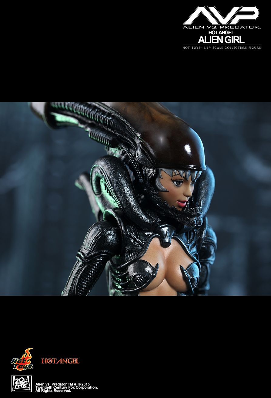 JualHotToys.com Toko JUAL HOT TOYS Alien Girl Hot Angel AVP HAS002 1/6 Movie Action Figure Harga Murah - MISB Produk Distributor Resmi Jakarta Indonesia