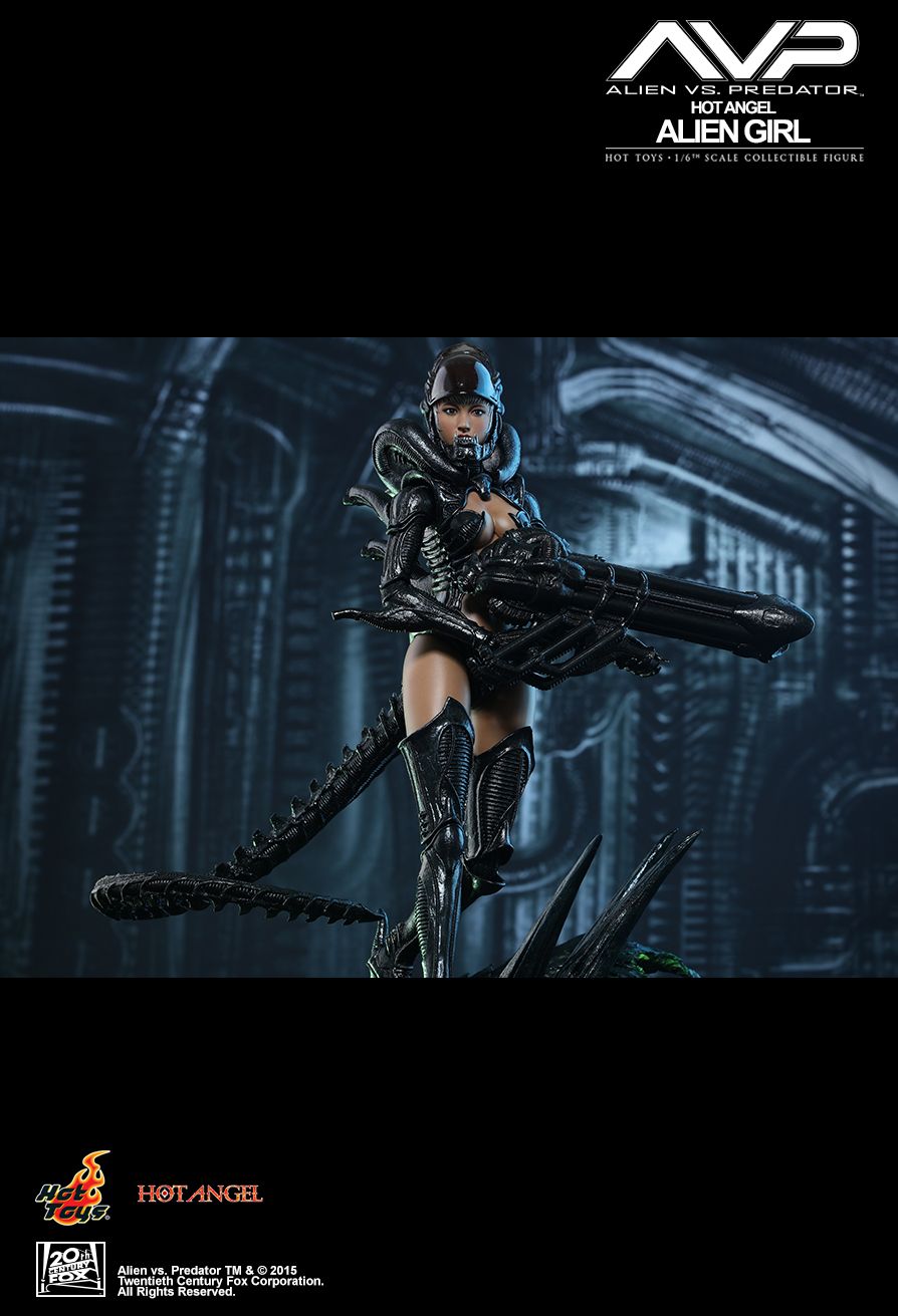 JualHotToys.com Toko JUAL HOT TOYS Alien Girl Hot Angel AVP HAS002 1/6 Movie Action Figure Harga Murah - MISB Produk Distributor Resmi Jakarta Indonesia