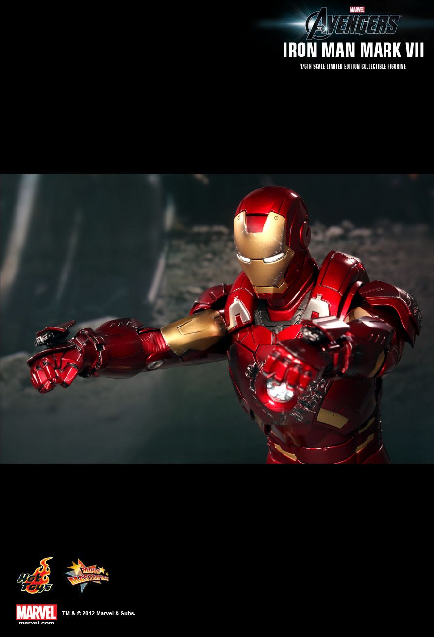 JualHotToys.com Toko JUAL HOT TOYS Iron Man Mark VII 7 MMS185 1/6 Movie Action Figure Harga Murah - MISB Produk Distributor Resmi Jakarta Indonesia