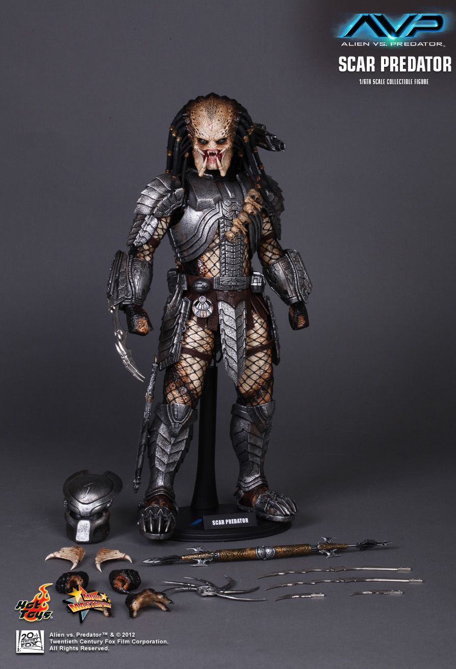 JualHotToys.com Toko JUAL HOT TOYS SCAR PREDATOR Alien Vs Predator MMS190 1/6 Movie Action Figure Harga Murah - MISB Produk Distributor Resmi Jakarta Indonesia