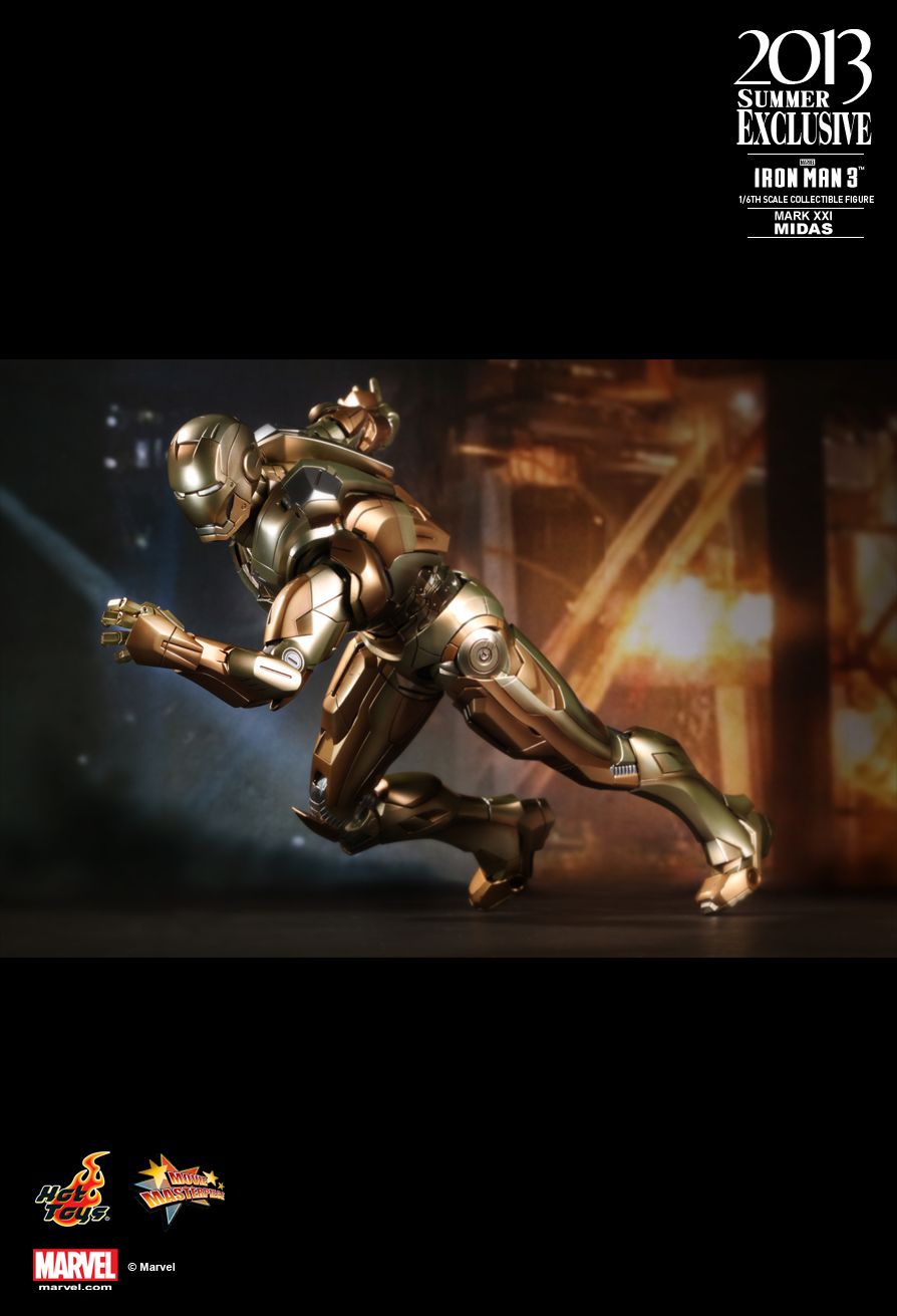 JualHotToys.com Toko JUAL HOT TOYS Iron Man Midas Gold Mark XXI MMS208 1/6 Movie Action Figure Harga Murah - MISB Produk Distributor Resmi Jakarta Indonesia