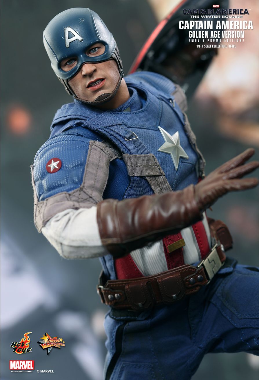 JualHotToys.com Toko JUAL Hot Toys Captain America Golden Age MMS240 1/6 Movie Action Figure Harga Murah - MISB Produk Distributor Resmi Jakarta Indonesia