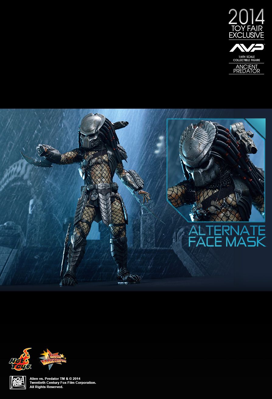 JualHotToys.com Toko JUAL HOT TOYS ANCIENT PREDATOR Alien Vs Predator MMS250 1/6 Action Figure Harga Murah - MISB Produk Distributor Resmi Jakarta Indonesia