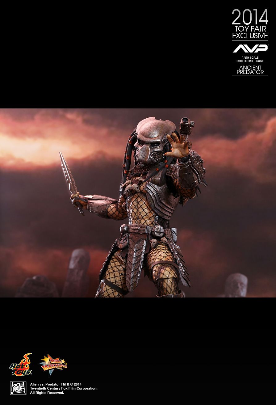 JualHotToys.com Toko JUAL HOT TOYS ANCIENT PREDATOR Alien Vs Predator MMS250 1/6 Action Figure Harga Murah - MISB Produk Distributor Resmi Jakarta Indonesia