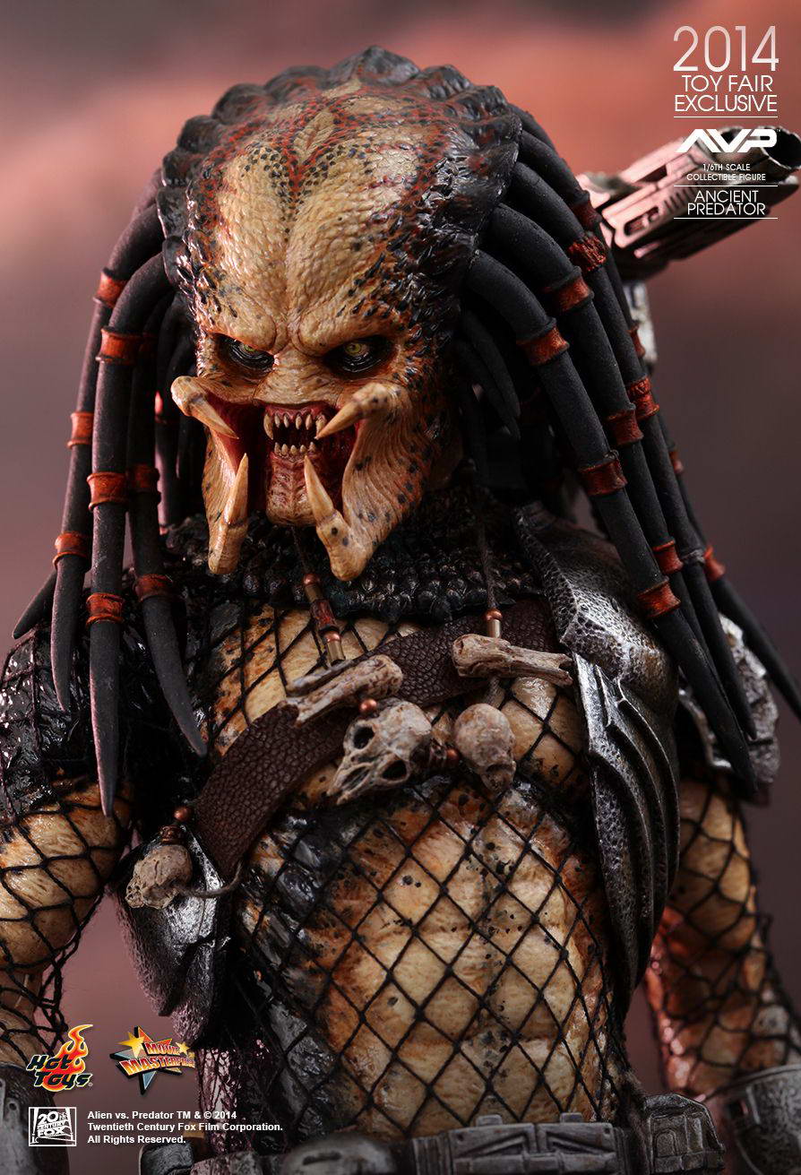 JualHotToys.com Toko JUAL HOT TOYS ANCIENT PREDATOR Alien Vs Predator MMS250 1/6 Action Figure Harga Murah - MISB Produk Distributor Resmi Jakarta Indonesia