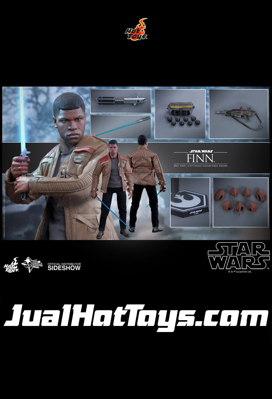 JualHotToys.com Toko JUAL HOT TOYS Star Wars Finn MMS345 1/6 Movie Action Figure Harga Murah - MISB Produk Distributor Resmi Jakarta Indonesia