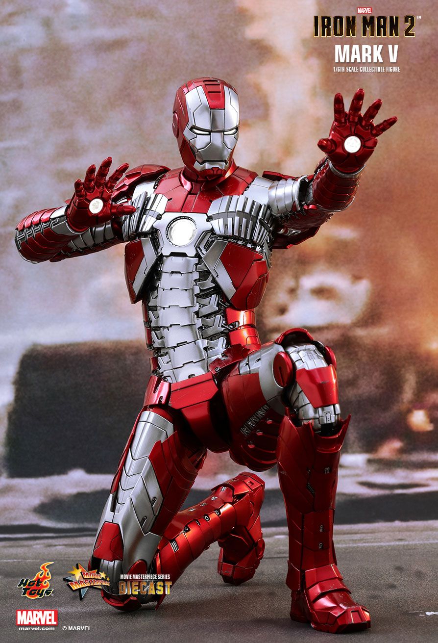 JualHotToys.com Toko JUAL HOT TOYS Iron Man Mark V 5 Diecast MMS400D18 1/6 Movie Action Figure Harga Murah - MISB Produk Distributor Resmi Jakarta Indonesia