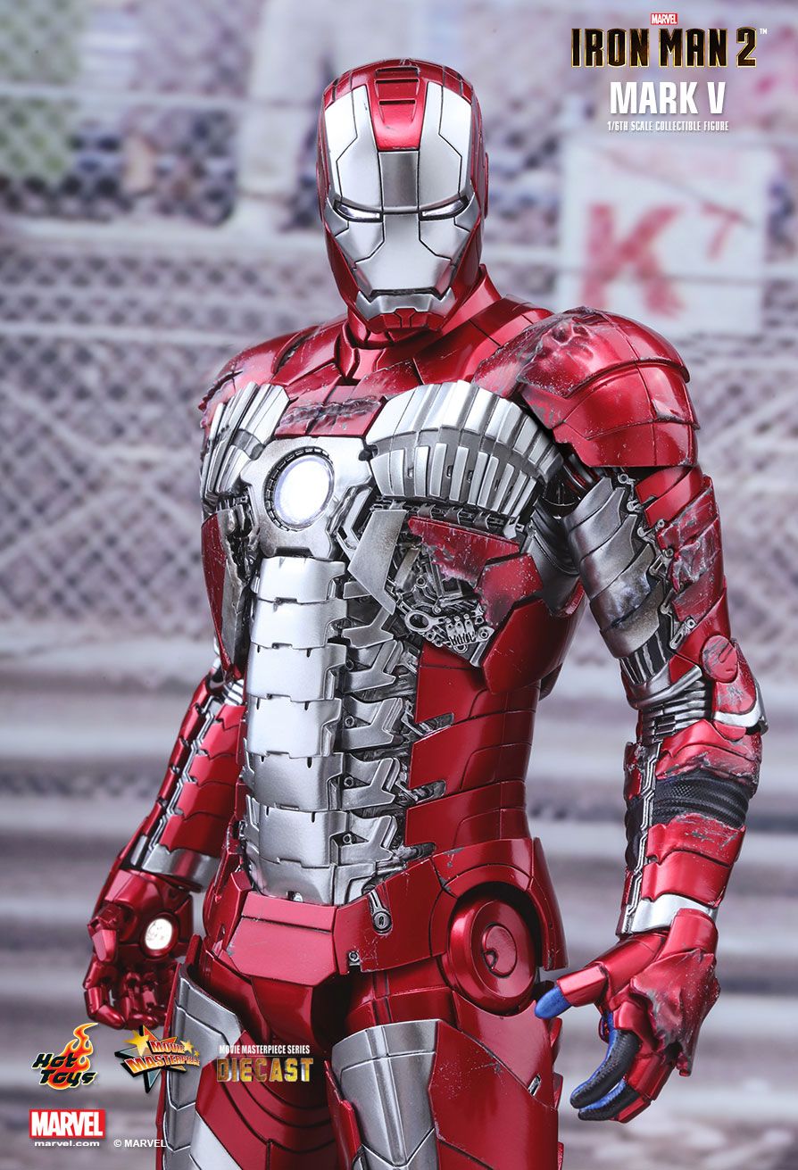 JualHotToys.com Toko JUAL HOT TOYS Iron Man Mark V 5 Diecast MMS400D18 1/6 Movie Action Figure Harga Murah - MISB Produk Distributor Resmi Jakarta Indonesia