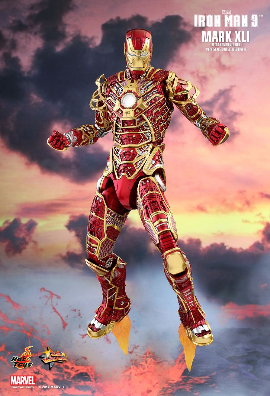 JualHotToys.com Toko JUAL HOT TOYS Iron Man Bones Retro MMS412 1/6 Movie Action Figure Harga Murah - MISB Produk Distributor Resmi Jakarta Indonesia