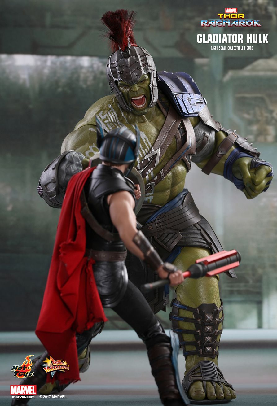 JualHotToys.com Toko JUAL HOT TOYS MMS430 Gladiator Hulk Ragnarok 1/6 Movie Action Figure Harga Murah - MISB Produk Distributor Resmi Jakarta Indonesia