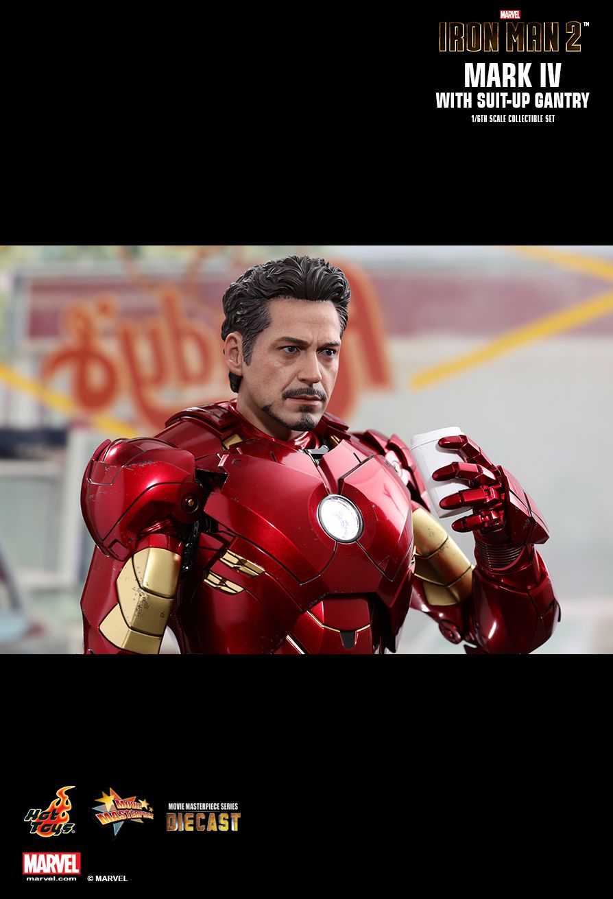 JualHotToys.com Toko JUAL HOT TOYS Iron Man Mark IV 4 Diecast with Gantry MMS462D22 1/6 Movie Action Figure Harga Murah - MISB Produk Distributor Resmi Jakarta Indonesia