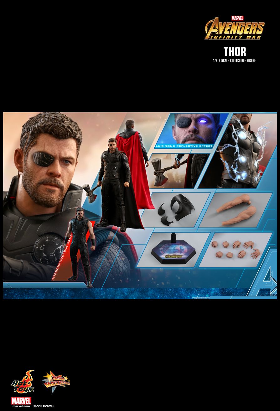 JualHotToys.com Toko JUAL Hot Toys Thor Infinity War MMS474 1/6 Movie Action Figure Harga Murah - MISB Produk Distributor Resmi Jakarta Indonesia
