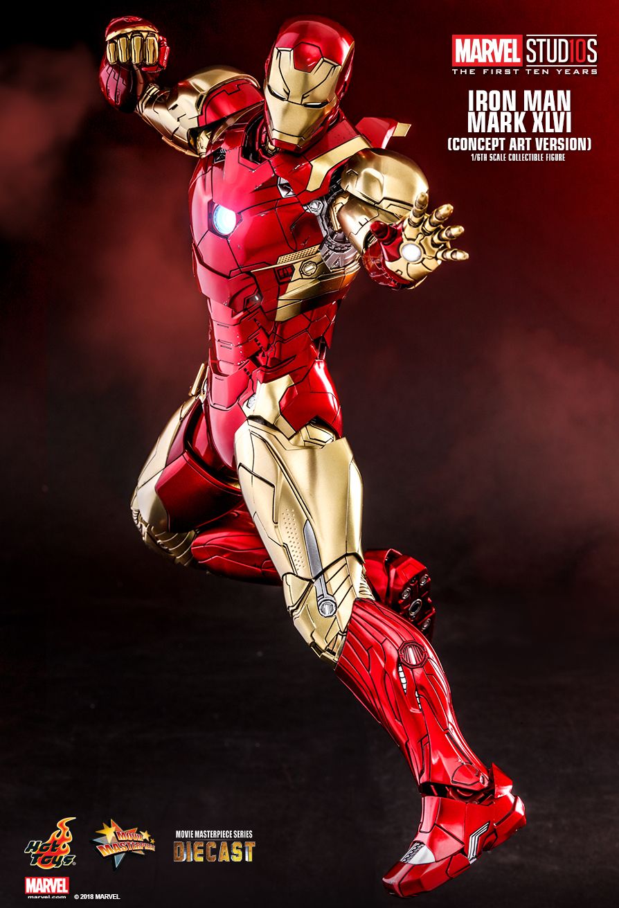 JualHotToys.com Toko JUAL Hot Toys Iron Man Mark XLVI Concept Art Version MMS489D25 1/6 Movie Action Figure Harga Murah - MISB Produk Distributor Resmi Jakarta Indonesia