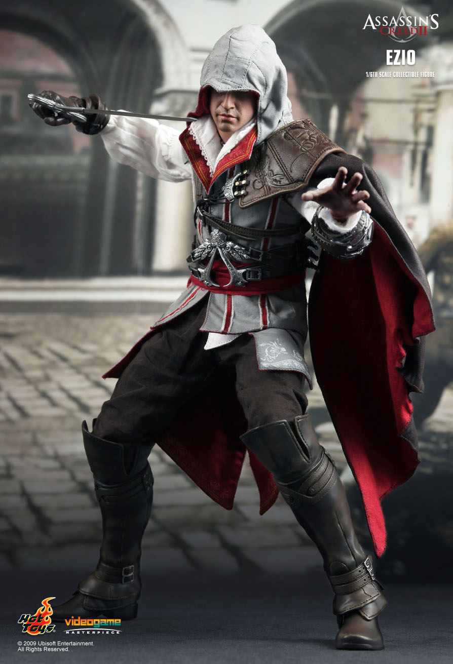 JualHotToys.com Toko JUAL HOT TOYS EZIO Assassins Creed VGM12 1/6 Game Figure Harga Murah - MISB Produk Distributor Resmi Jakarta Indonesia