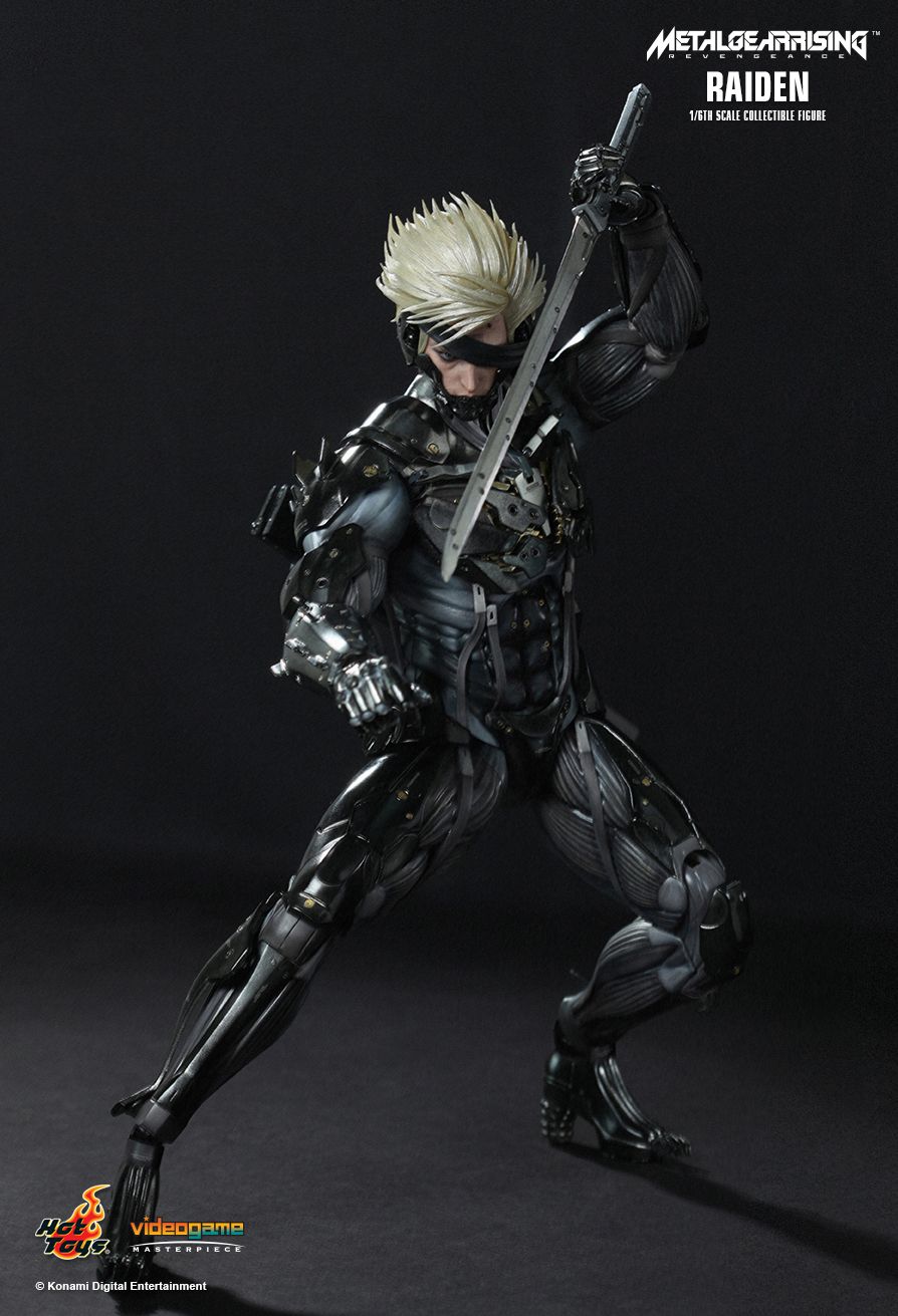 JualHotToys.com Toko JUAL HOT TOYS RAIDEN Metal Gear Rising VGM17 1/6 Game Figure Harga Murah - MISB Produk Distributor Resmi Jakarta Indonesia