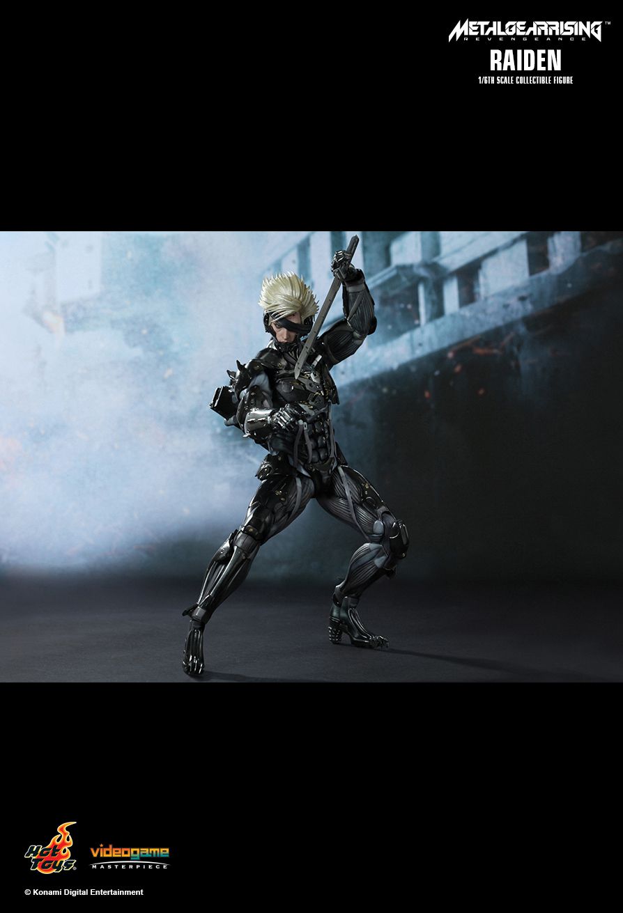 JualHotToys.com Toko JUAL HOT TOYS RAIDEN Metal Gear Rising VGM17 1/6 Game Figure Harga Murah - MISB Produk Distributor Resmi Jakarta Indonesia