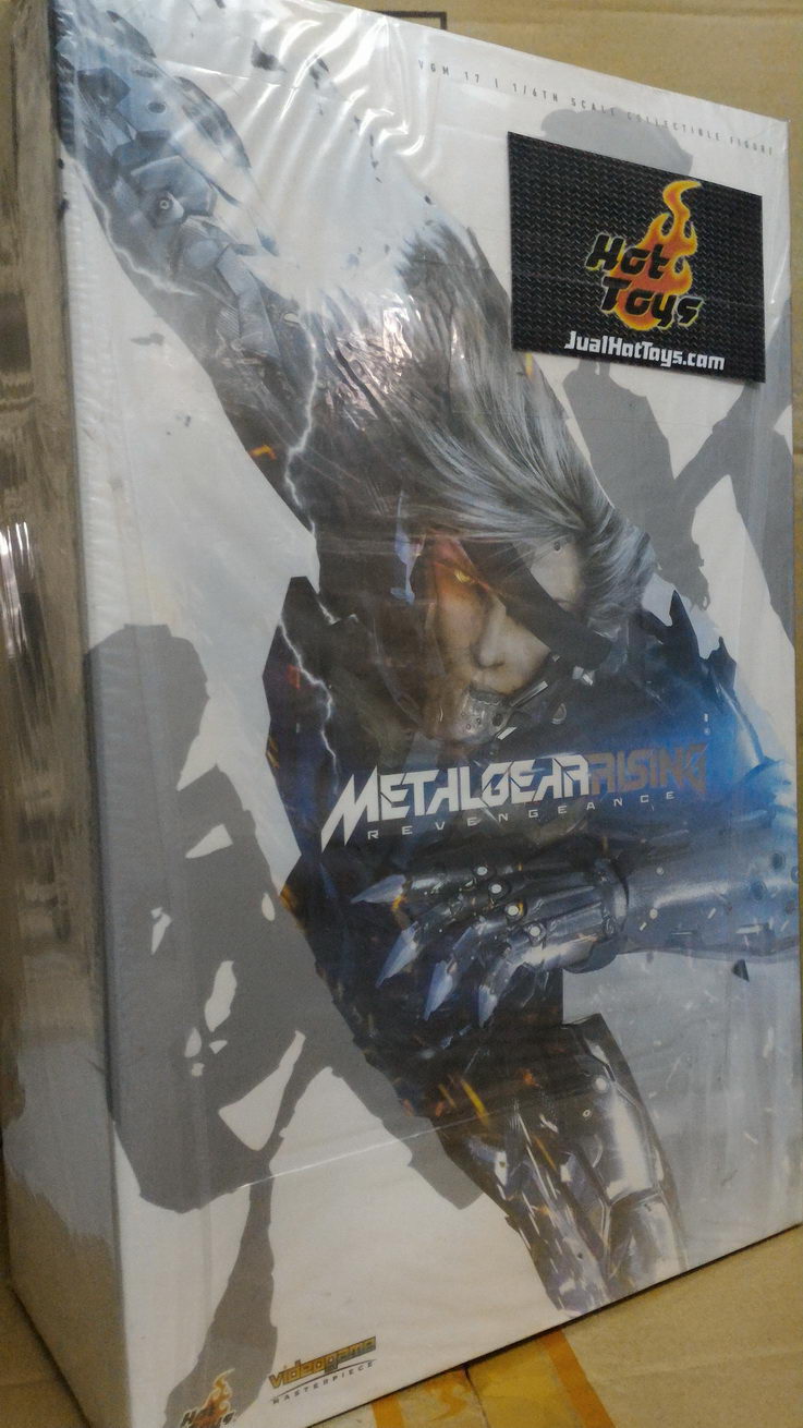 JualHotToys.com Toko JUAL HOT TOYS RAIDEN Metal Gear Rising VGM17 1/6 Game Figure Harga Murah - MISB Produk Distributor Resmi Jakarta Indonesia