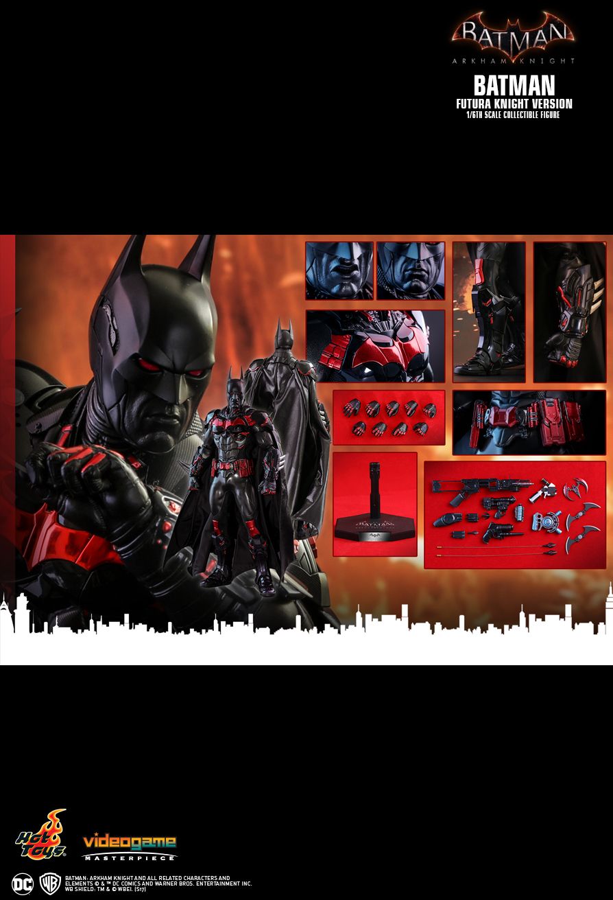 JualHotToys.com Toko JUAL HOT TOYS Batman Futura Arkham Knight VGM29 1/6 Game Figure Harga Murah - MISB Produk Distributor Resmi Jakarta Indonesia