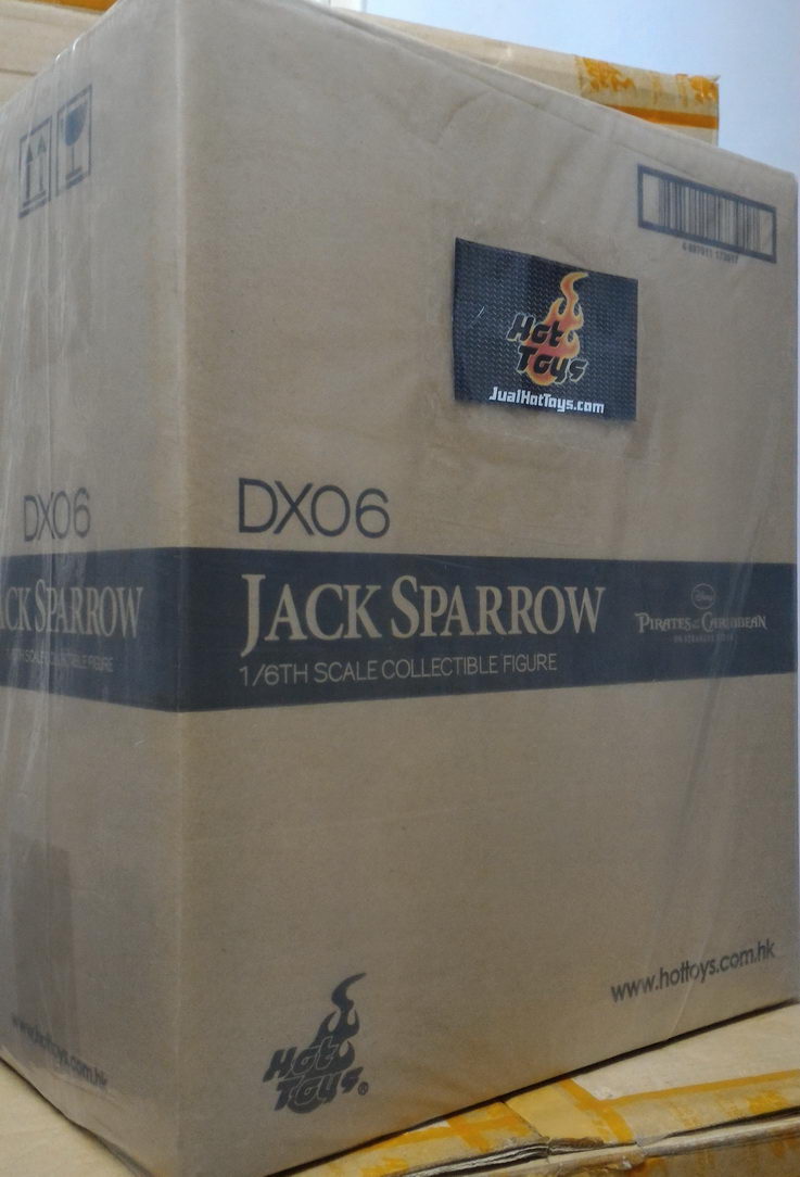 JualHotToys.com Toko JUAL HOT TOYS CAPTAIN JACK SPARROW DX06 1/6 Movie Action Figure Harga Murah - MISB Produk Distributor Resmi Jakarta Indonesia