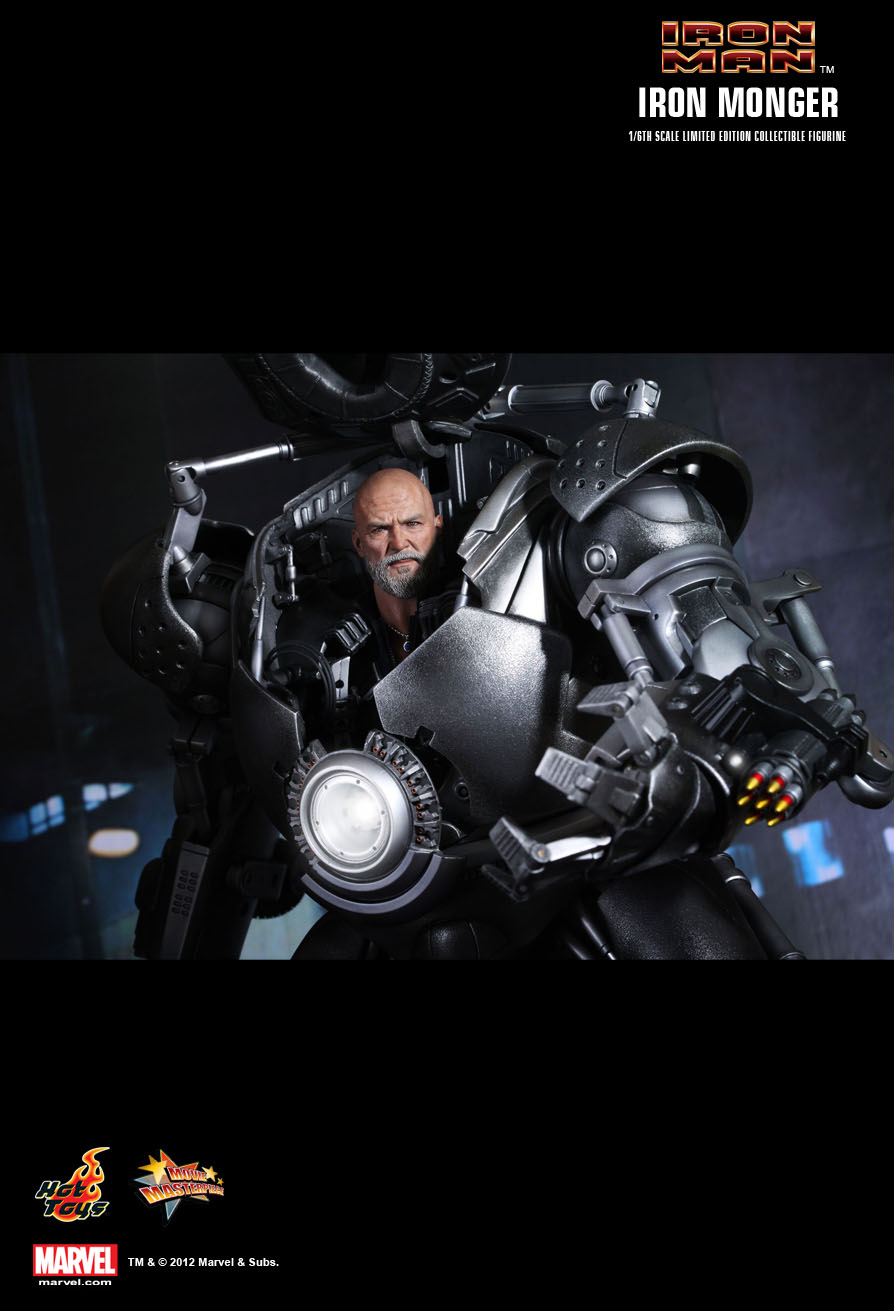 JualHotToys.com Toko JUAL HOT TOYS IRON MONGER MMS164 1/6 Movie Action Figure Harga Murah - MISB Produk Distributor Resmi Jakarta Indonesia