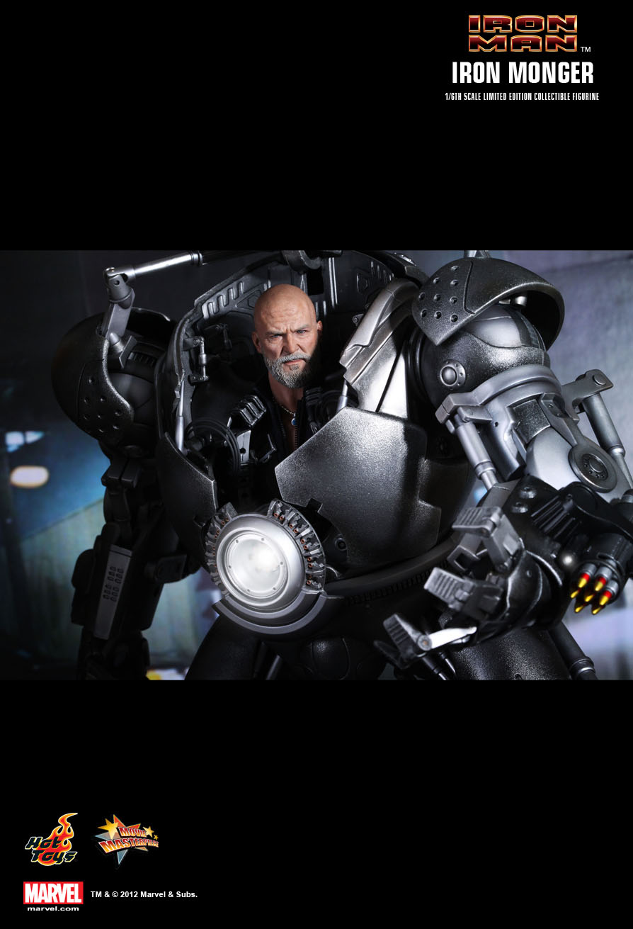 JualHotToys.com Toko JUAL HOT TOYS IRON MONGER MMS164 1/6 Movie Action Figure Harga Murah - MISB Produk Distributor Resmi Jakarta Indonesia