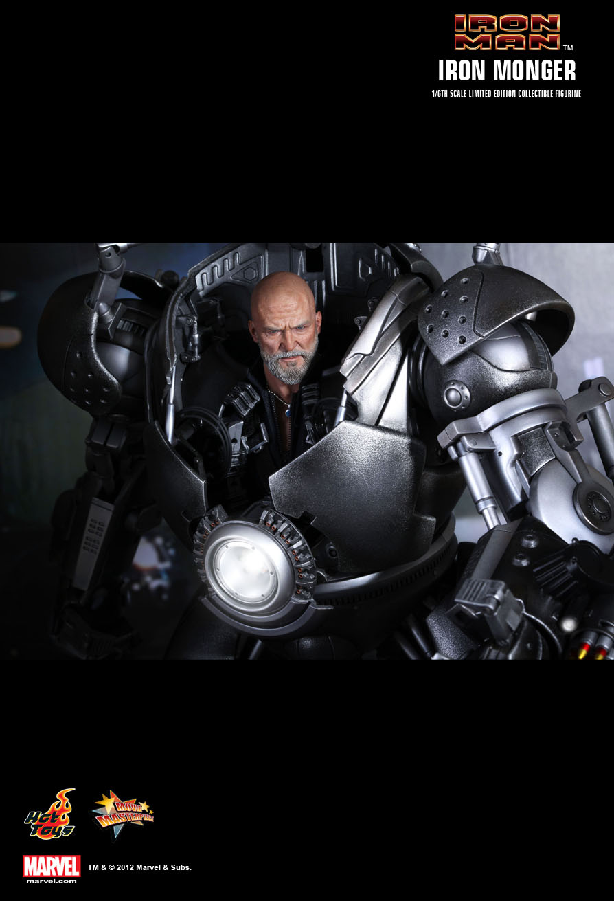 JualHotToys.com Toko JUAL HOT TOYS IRON MONGER MMS164 1/6 Movie Action Figure Harga Murah - MISB Produk Distributor Resmi Jakarta Indonesia