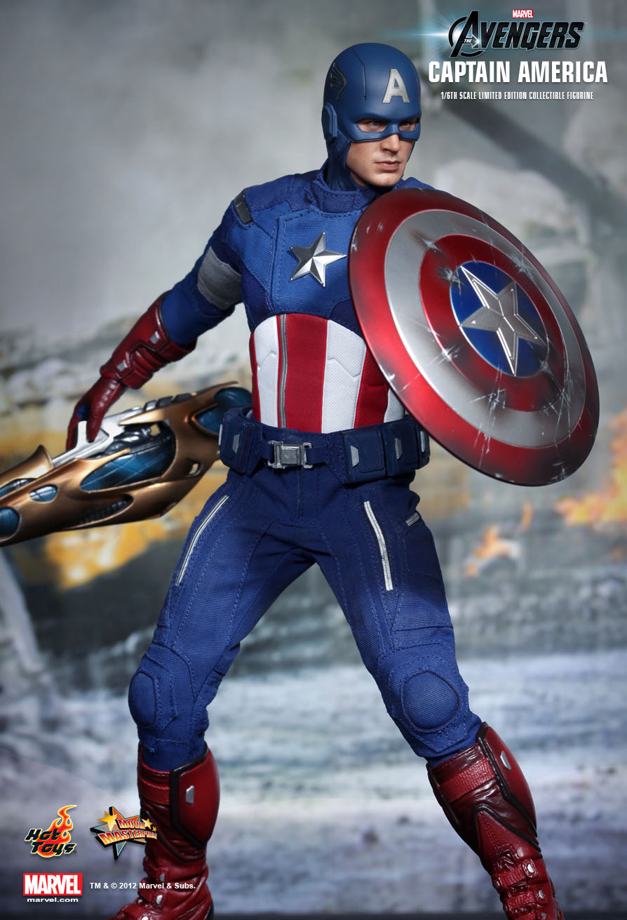 JualHotToys.com Toko JUAL HOT TOYS Captain America The Avengers MMS174 1/6 Movie Action Figure Harga Murah - MISB Produk Distributor Resmi Jakarta Indonesia