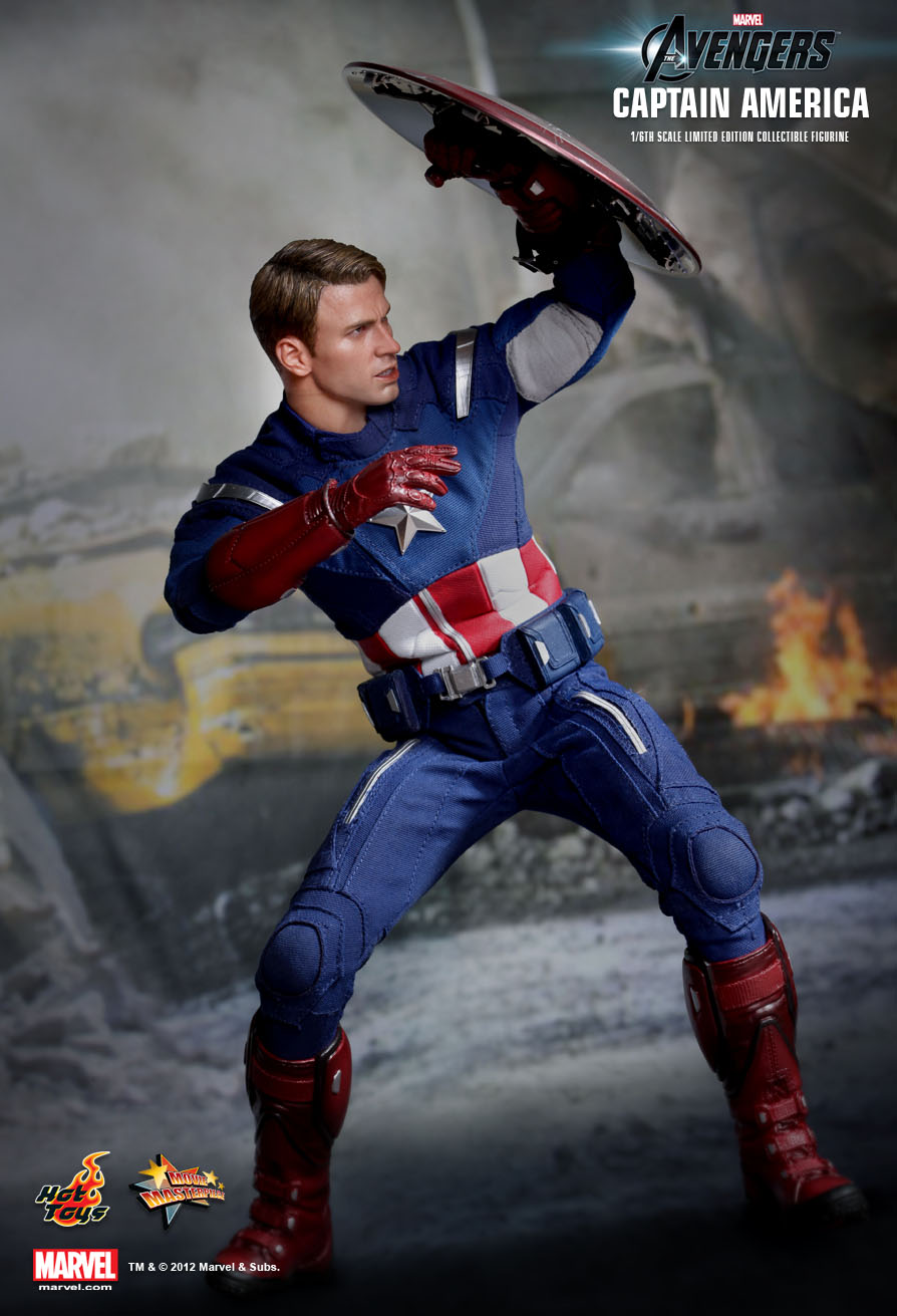 JualHotToys.com Toko JUAL HOT TOYS Captain America The Avengers MMS174 1/6 Movie Action Figure Harga Murah - MISB Produk Distributor Resmi Jakarta Indonesia