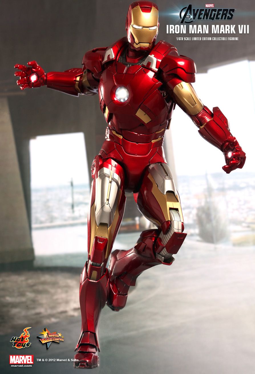 JualHotToys.com Toko JUAL HOT TOYS Iron Man Mark VII 7 MMS185 1/6 Movie Action Figure Harga Murah - MISB Produk Distributor Resmi Jakarta Indonesia