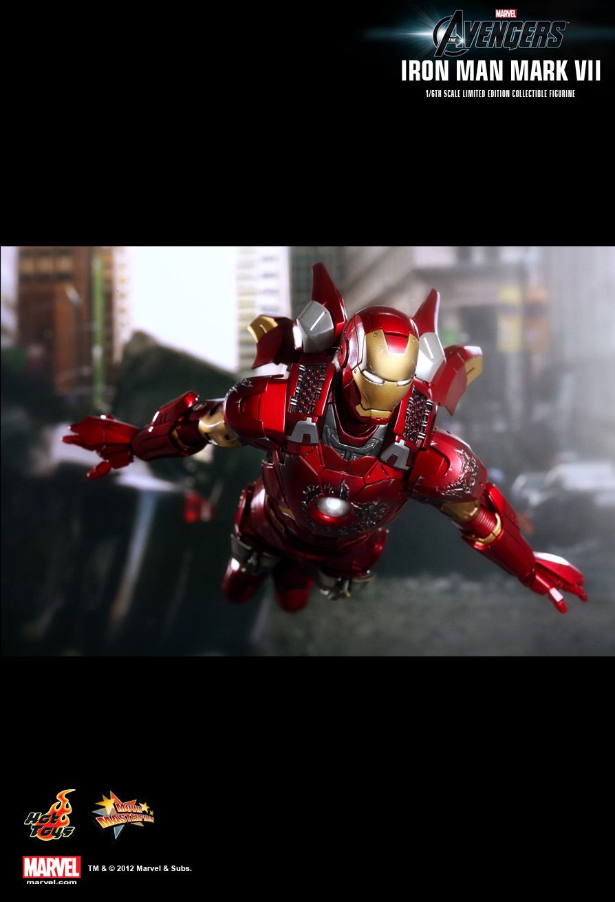 JualHotToys.com Toko JUAL HOT TOYS Iron Man Mark VII 7 MMS185 1/6 Movie Action Figure Harga Murah - MISB Produk Distributor Resmi Jakarta Indonesia
