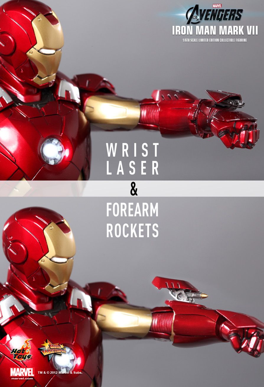 JualHotToys.com Toko JUAL HOT TOYS Iron Man Mark VII 7 MMS185 1/6 Movie Action Figure Harga Murah - MISB Produk Distributor Resmi Jakarta Indonesia