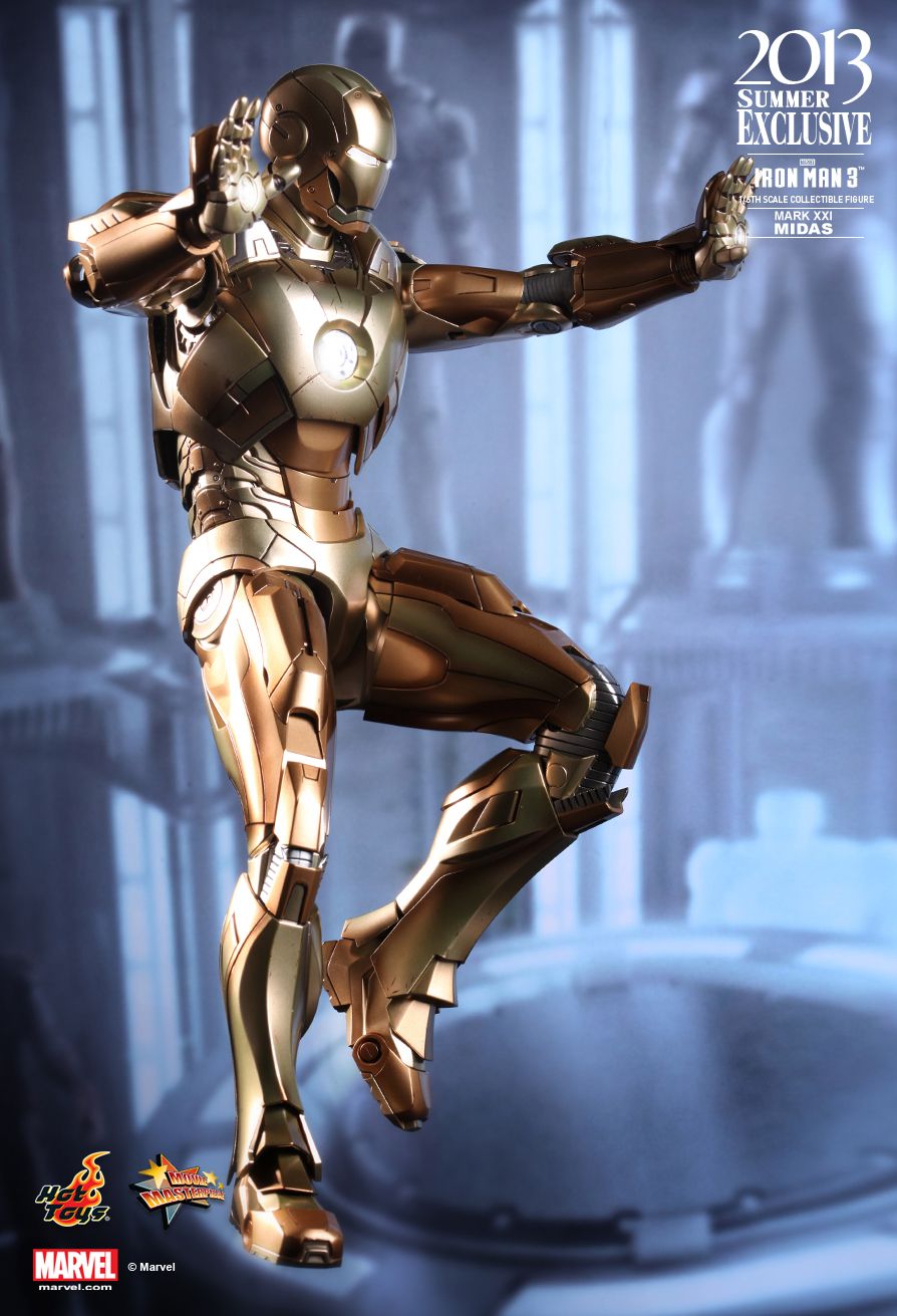 JualHotToys.com Toko JUAL HOT TOYS Iron Man Midas Gold Mark XXI MMS208 1/6 Movie Action Figure Harga Murah - MISB Produk Distributor Resmi Jakarta Indonesia