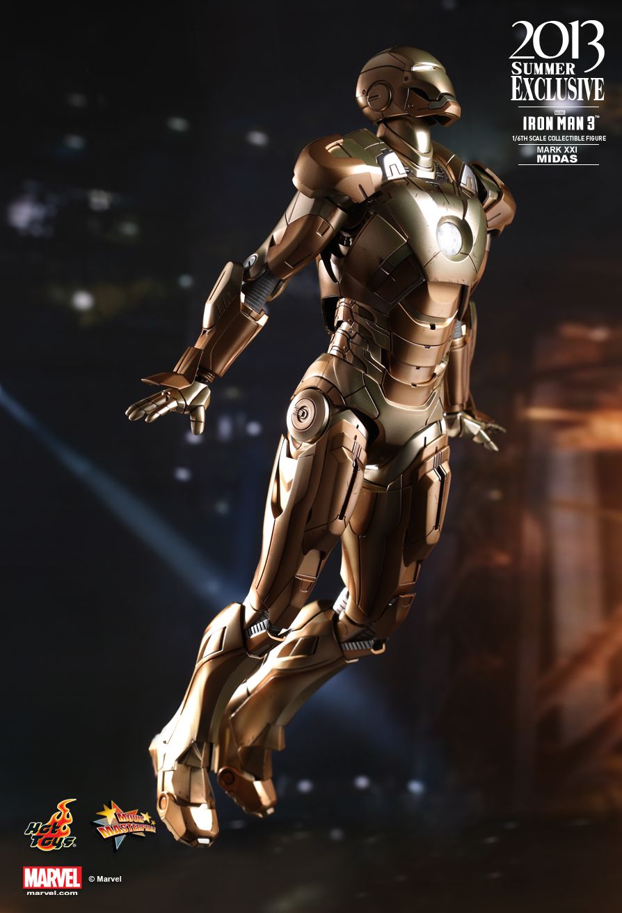 JualHotToys.com Toko JUAL HOT TOYS Iron Man Midas Gold Mark XXI MMS208 1/6 Movie Action Figure Harga Murah - MISB Produk Distributor Resmi Jakarta Indonesia