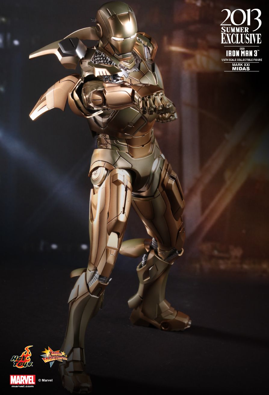 JualHotToys.com Toko JUAL HOT TOYS Iron Man Midas Gold Mark XXI MMS208 1/6 Movie Action Figure Harga Murah - MISB Produk Distributor Resmi Jakarta Indonesia