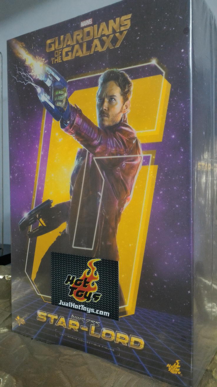 JualHotToys.com Toko JUAL HOT TOYS Guardians Of The Galaxy STAR LORD MMS255 1/6 Movie Action Figure Harga Murah - MISB Produk Distributor Resmi Jakarta Indonesia