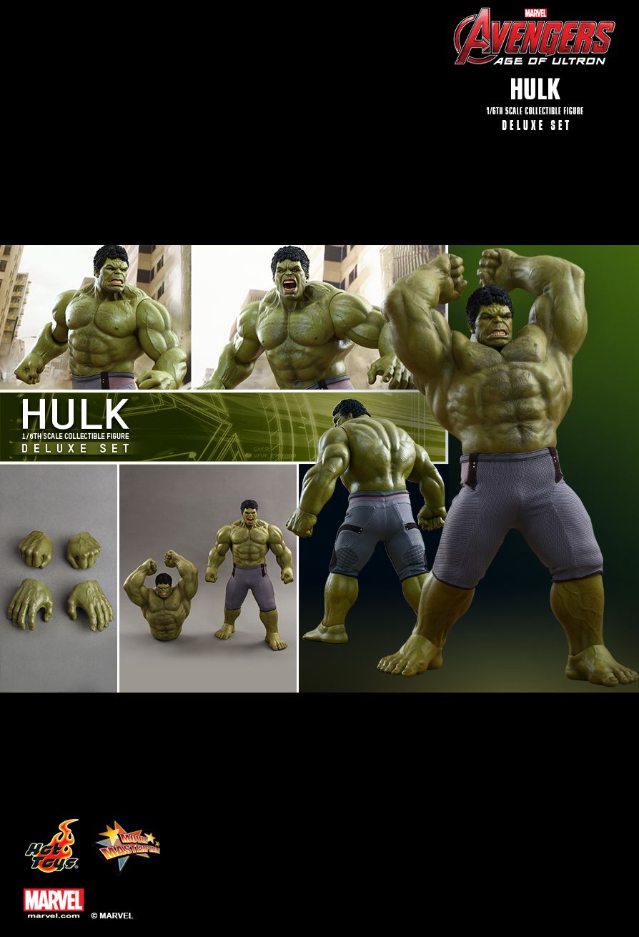 JualHotToys.com Toko HOT TOYS HULK DELUXE Avengers Age Of Ultron MMS287 1/6 Movie Action Figure Harga Murah - MISB Produk Distributor Resmi Jakarta Indonesia