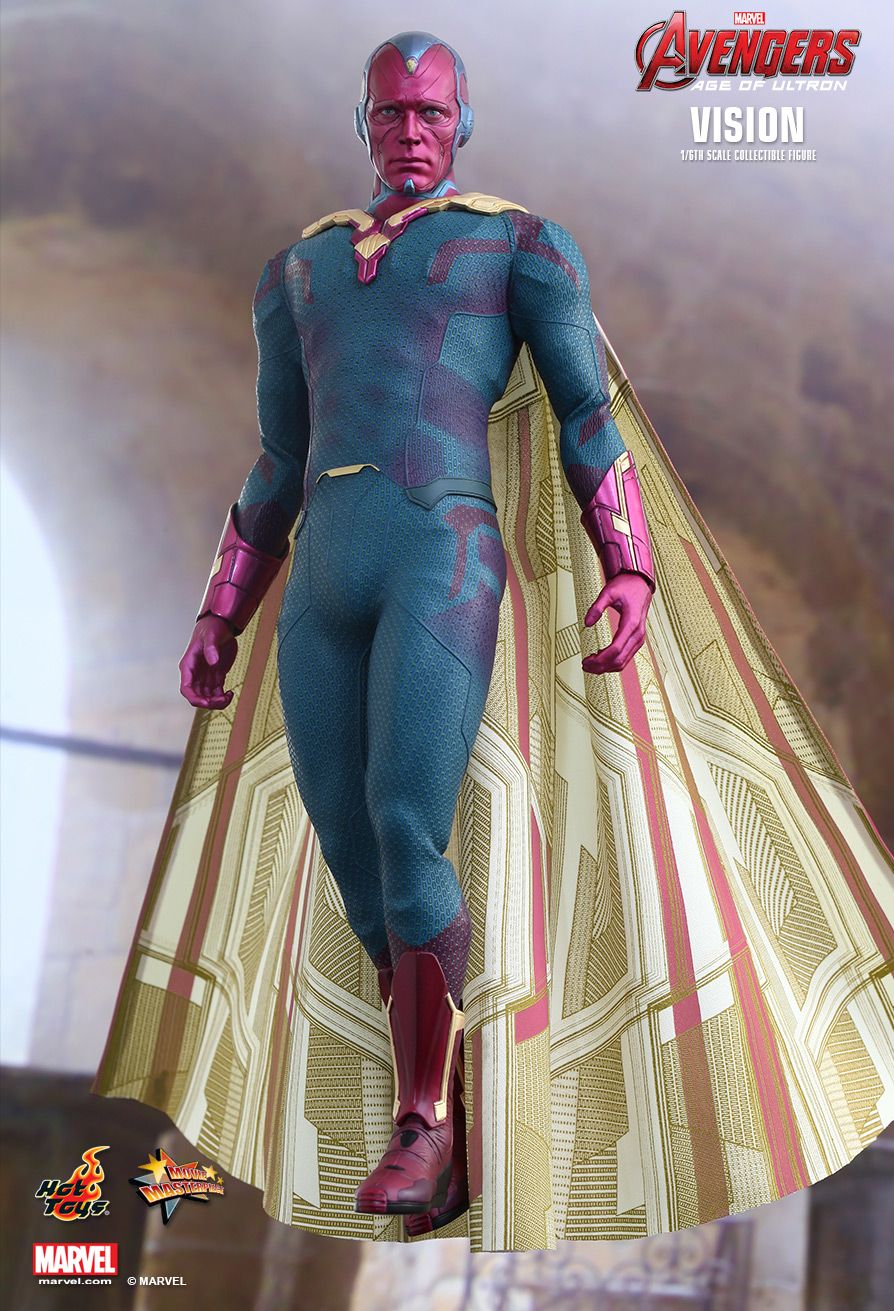 JualHotToys.com Toko HOT TOYS VISION Avengers Age Of Ultron MMS296 1/6 Movie Action Figure Harga Murah - MISB Produk Distributor Resmi Jakarta Indonesia