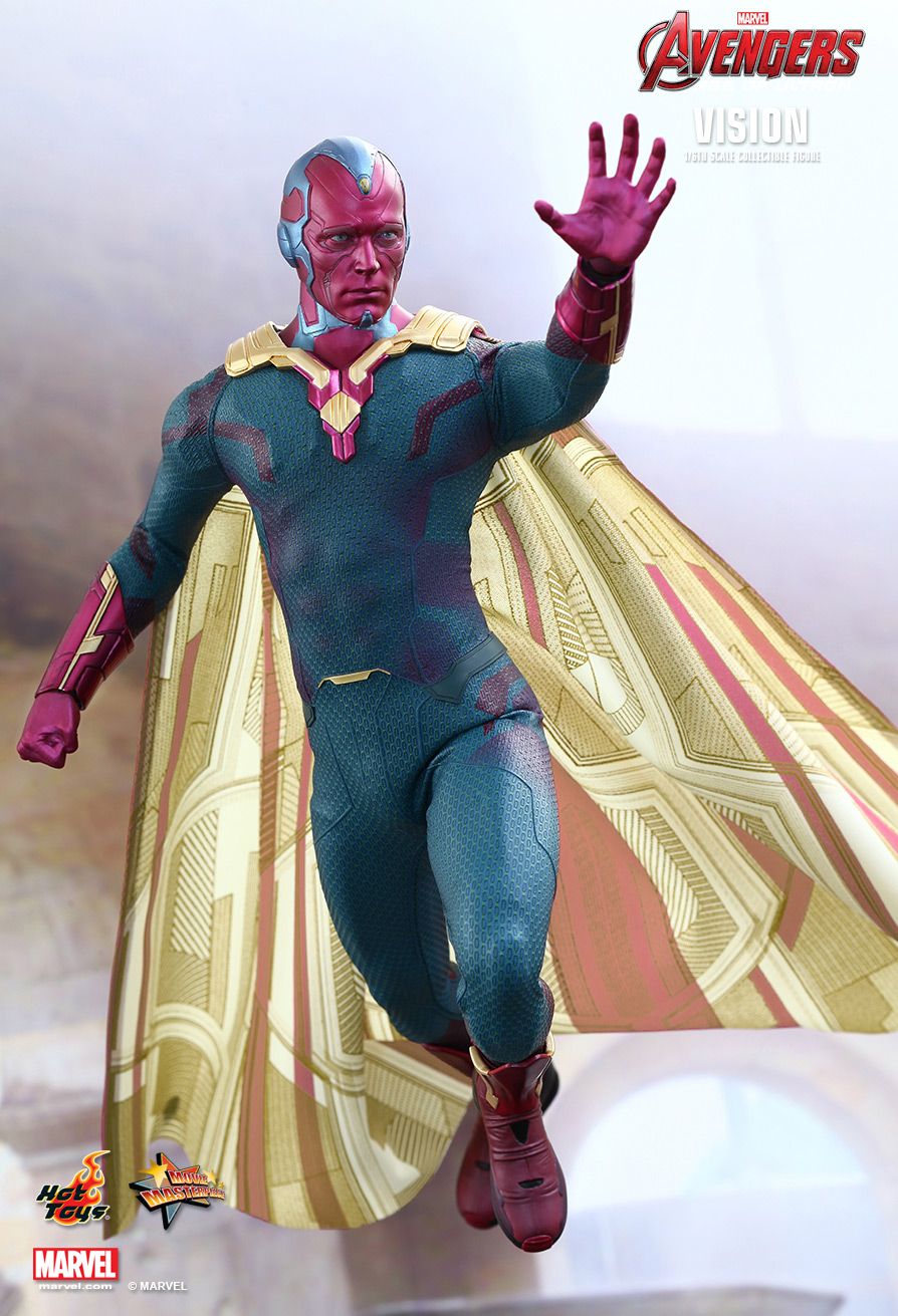 JualHotToys.com Toko HOT TOYS VISION Avengers Age Of Ultron MMS296 1/6 Movie Action Figure Harga Murah - MISB Produk Distributor Resmi Jakarta Indonesia