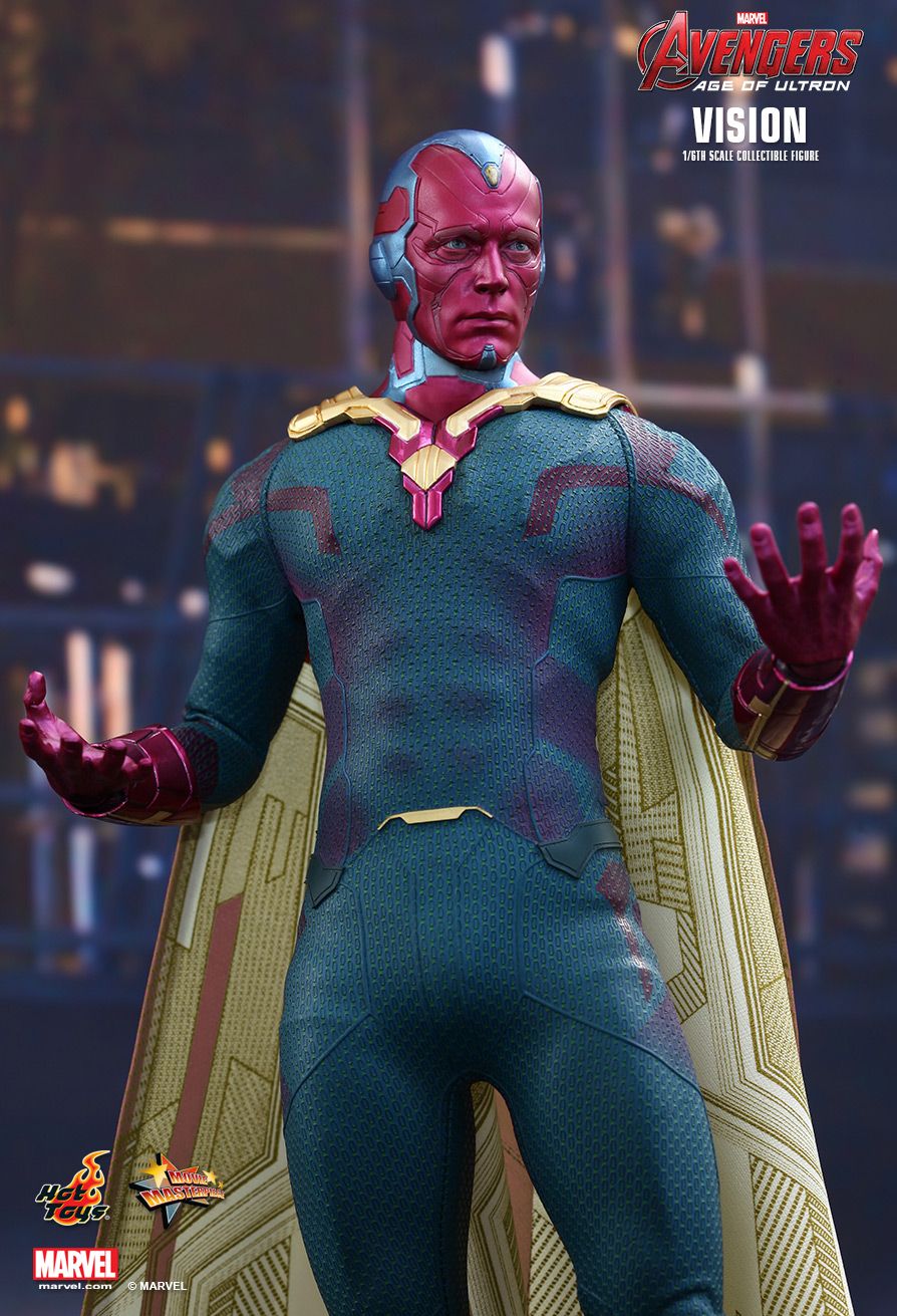 JualHotToys.com Toko HOT TOYS VISION Avengers Age Of Ultron MMS296 1/6 Movie Action Figure Harga Murah - MISB Produk Distributor Resmi Jakarta Indonesia