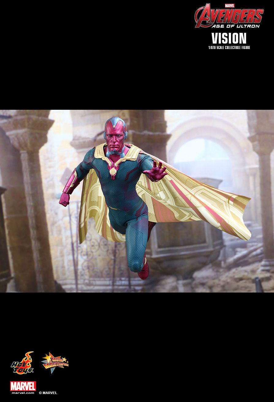 JualHotToys.com Toko HOT TOYS VISION Avengers Age Of Ultron MMS296 1/6 Movie Action Figure Harga Murah - MISB Produk Distributor Resmi Jakarta Indonesia
