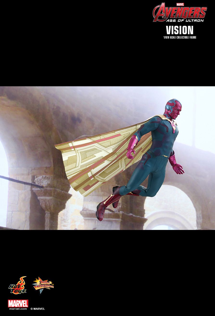 JualHotToys.com Toko HOT TOYS VISION Avengers Age Of Ultron MMS296 1/6 Movie Action Figure Harga Murah - MISB Produk Distributor Resmi Jakarta Indonesia