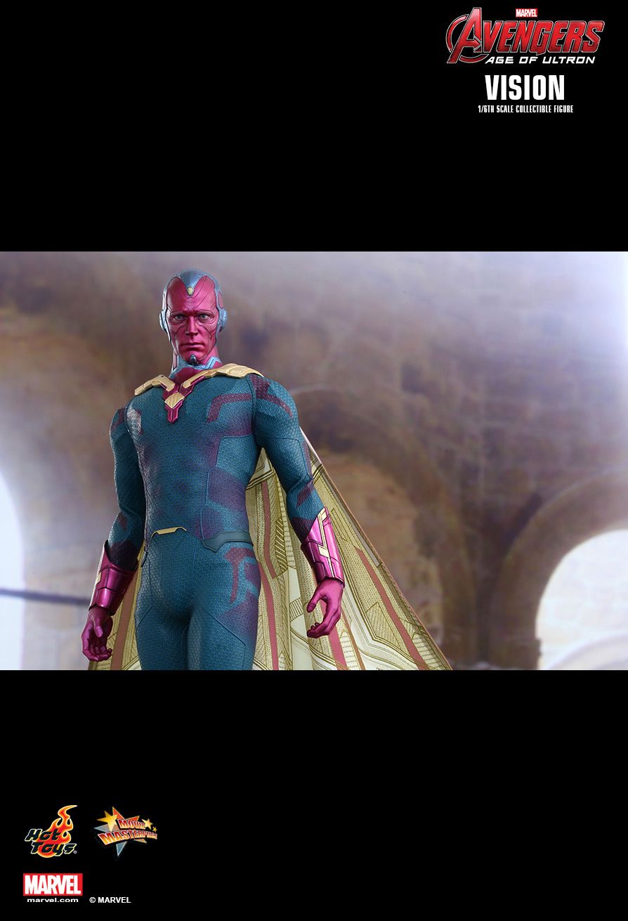 JualHotToys.com Toko HOT TOYS VISION Avengers Age Of Ultron MMS296 1/6 Movie Action Figure Harga Murah - MISB Produk Distributor Resmi Jakarta Indonesia