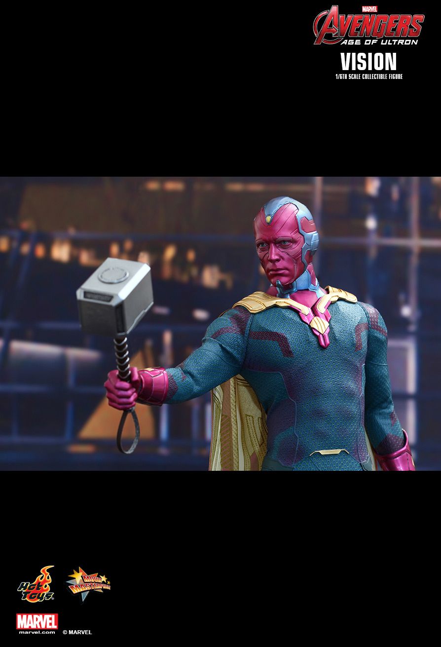 JualHotToys.com Toko HOT TOYS VISION Avengers Age Of Ultron MMS296 1/6 Movie Action Figure Harga Murah - MISB Produk Distributor Resmi Jakarta Indonesia