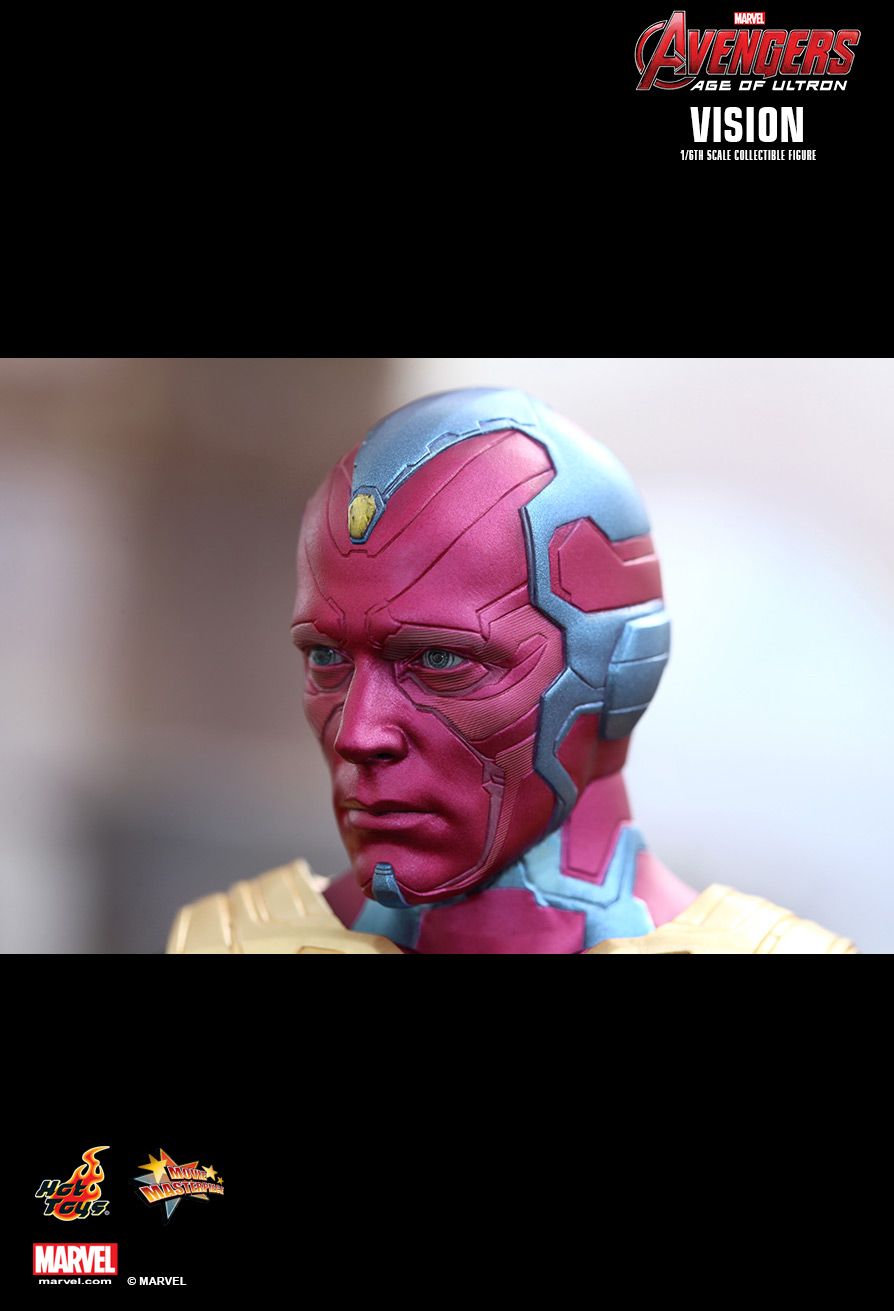 JualHotToys.com Toko HOT TOYS VISION Avengers Age Of Ultron MMS296 1/6 Movie Action Figure Harga Murah - MISB Produk Distributor Resmi Jakarta Indonesia