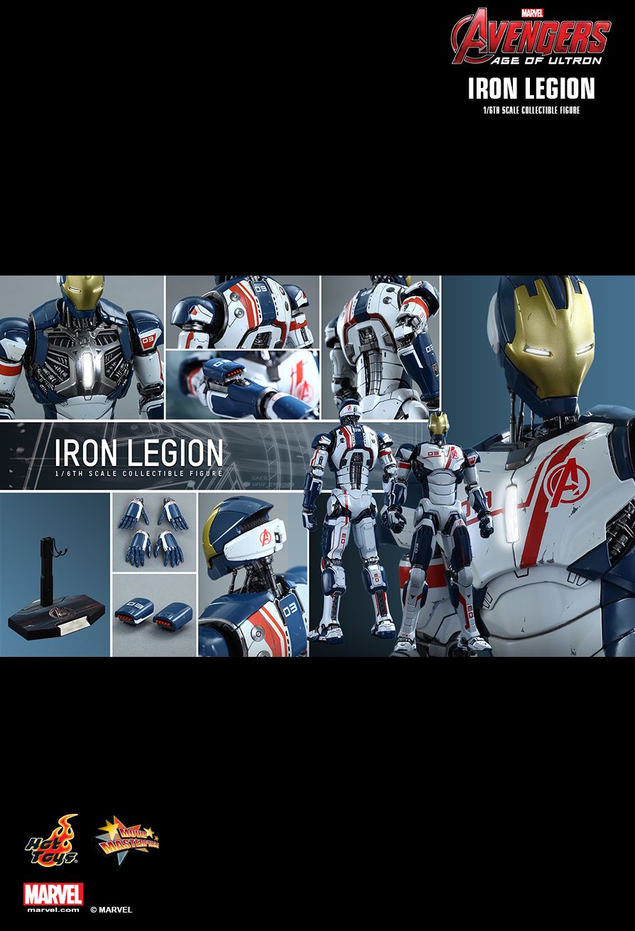 JualHotToys.com Toko JUAL HOT TOYS IRON LEGION IRON MAN MMS299 1/6 Movie Action Figure Harga Murah - MISB Produk Distributor Resmi Jakarta Indonesia