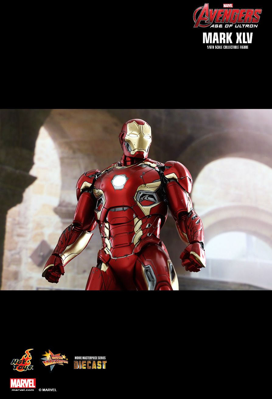JualHotToys.com Toko JUAL HOT TOYS IRON MAN MARK XLV 45 MMS300D11 1/6 Movie Action Figure Harga Murah - MISB Produk Distributor Resmi Jakarta Indonesia
