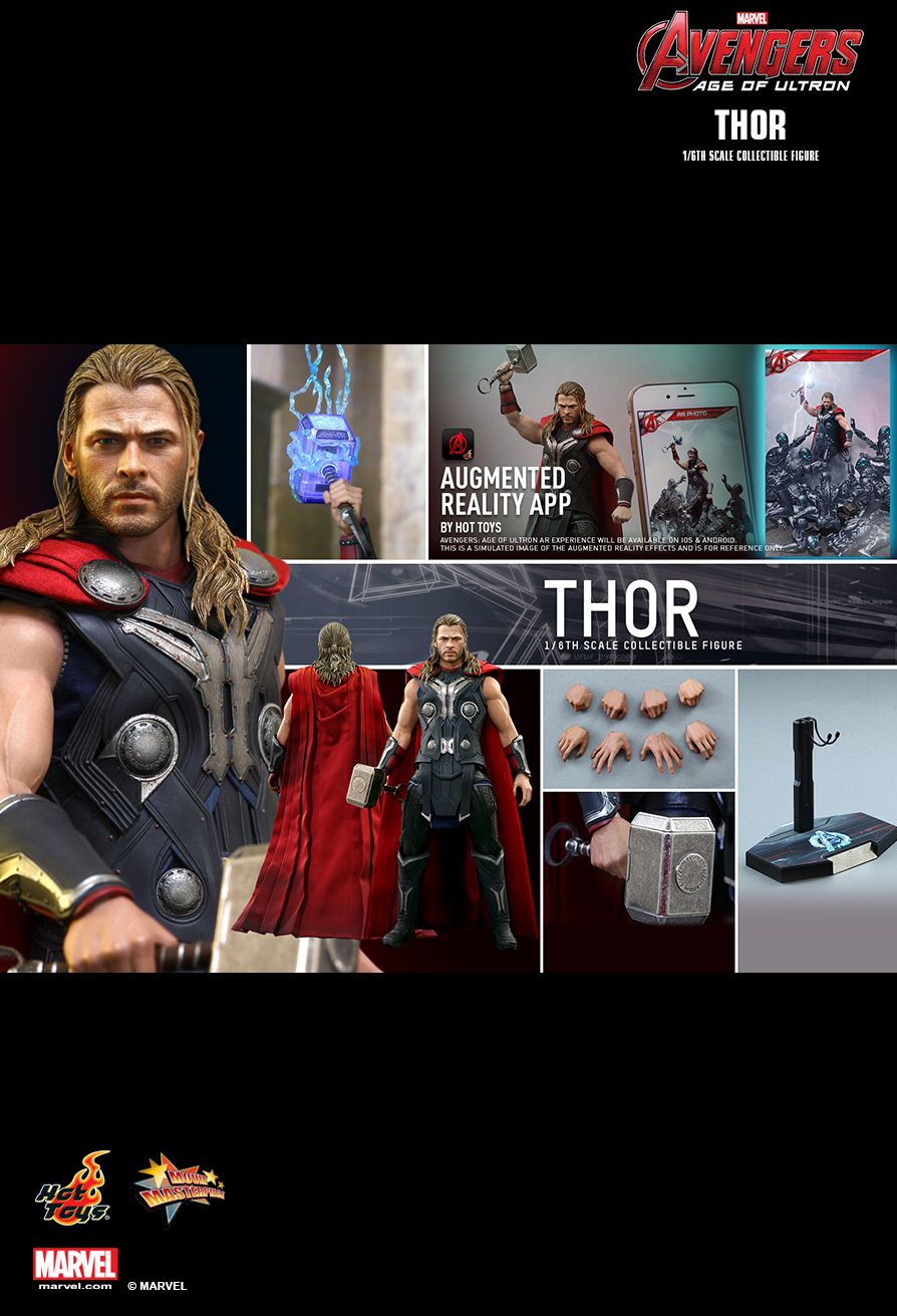 JualHotToys.com Toko HOT TOYS THOR Avengers Age Of Ultron MMS306 1/6 Movie Action Figure Harga Murah - MISB Produk Distributor Resmi Jakarta Indonesia