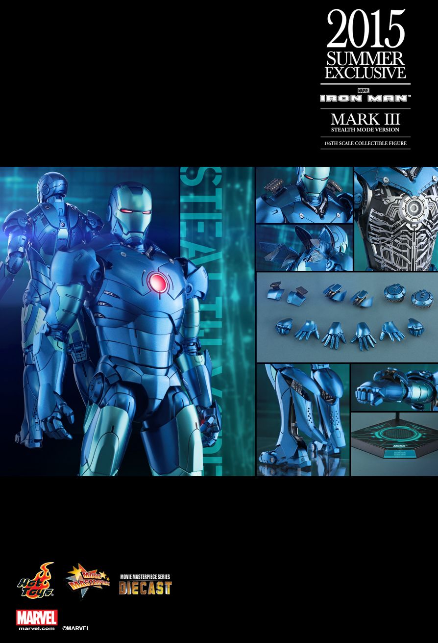 JualHotToys.com Toko JUAL HOT TOYS IRON MAN MARK III Stealth MMS314D12 1/6 Movie Action Figure Harga Murah - MISB Produk Distributor Resmi Jakarta Indonesia