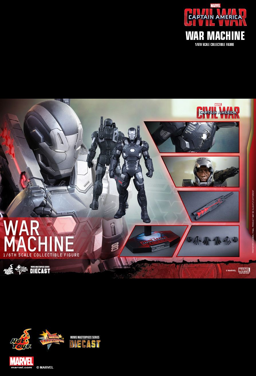 JualHotToys.com Toko JUAL HOT TOYS WAR MACHINE Mark III 3 Diecast MMS344D15 1/6 Movie Action Figure Harga Murah - MISB Produk Distributor Resmi Jakarta Indonesia