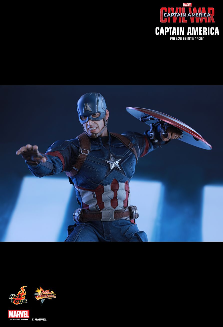 JualHotToys.com Toko JUAL HOT TOYS Captain America Civil War MMS350 1/6 Movie Action Figure Harga Murah - MISB Produk Distributor Resmi Jakarta Indonesia